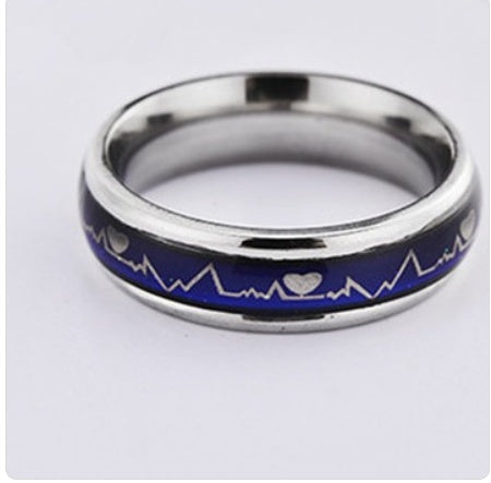 Titanium Steel Temperature Change Ring