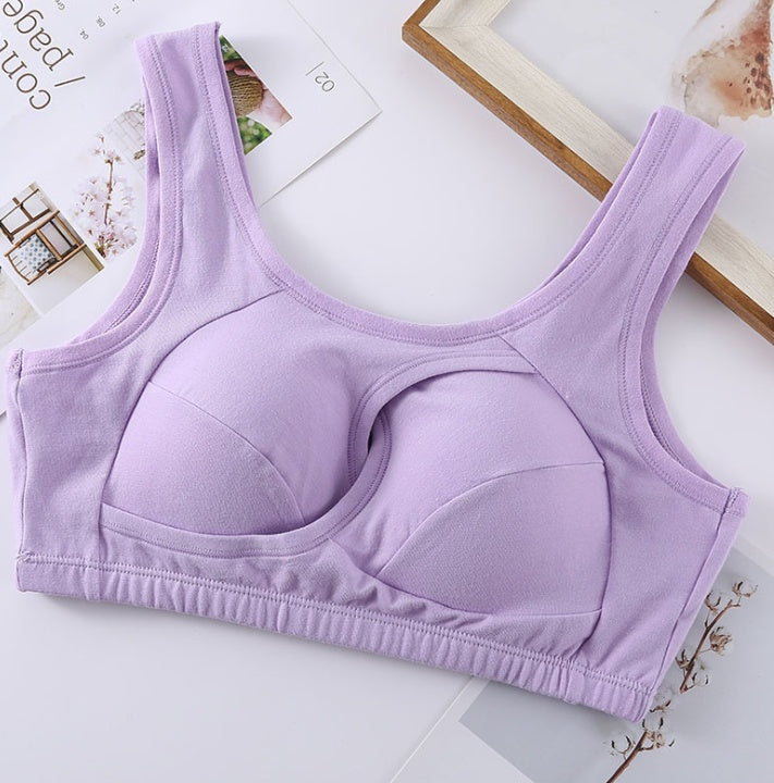 Sleep Tops No Buckles Non Wire Lingerie With Removable Padded