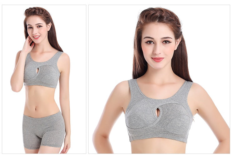Sleep Tops No Buckles Non Wire Lingerie With Removable Padded
