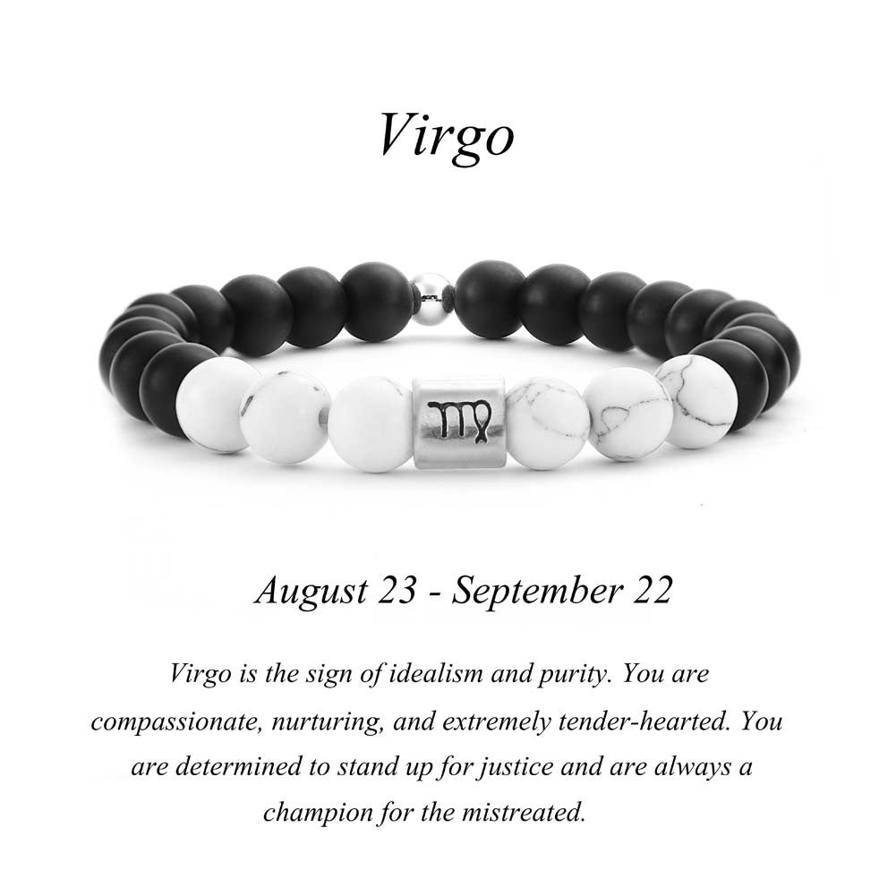 Frosted Black Agate White