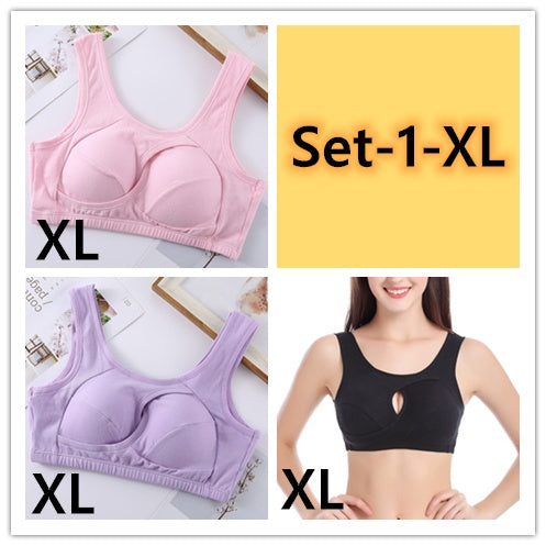 Sleep Tops No Buckles Non Wire Lingerie With Removable Padded