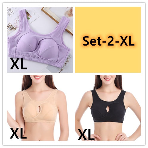 Sleep Tops No Buckles Non Wire Lingerie With Removable Padded