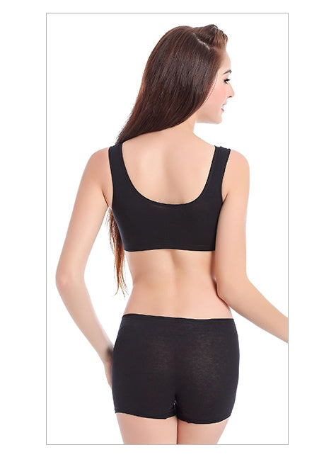 Sleep Tops No Buckles Non Wire Lingerie With Removable Padded
