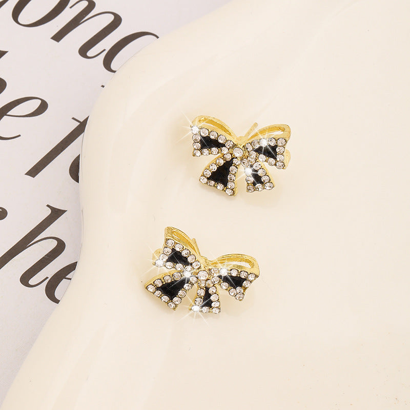 Butterfly Diamond Stud Earrings
