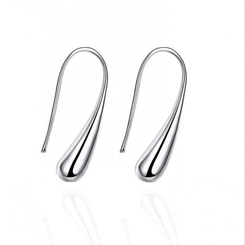 Water Drop Suit Simple Daily Fashion Necklace Earrings Bracelet Ring Suit