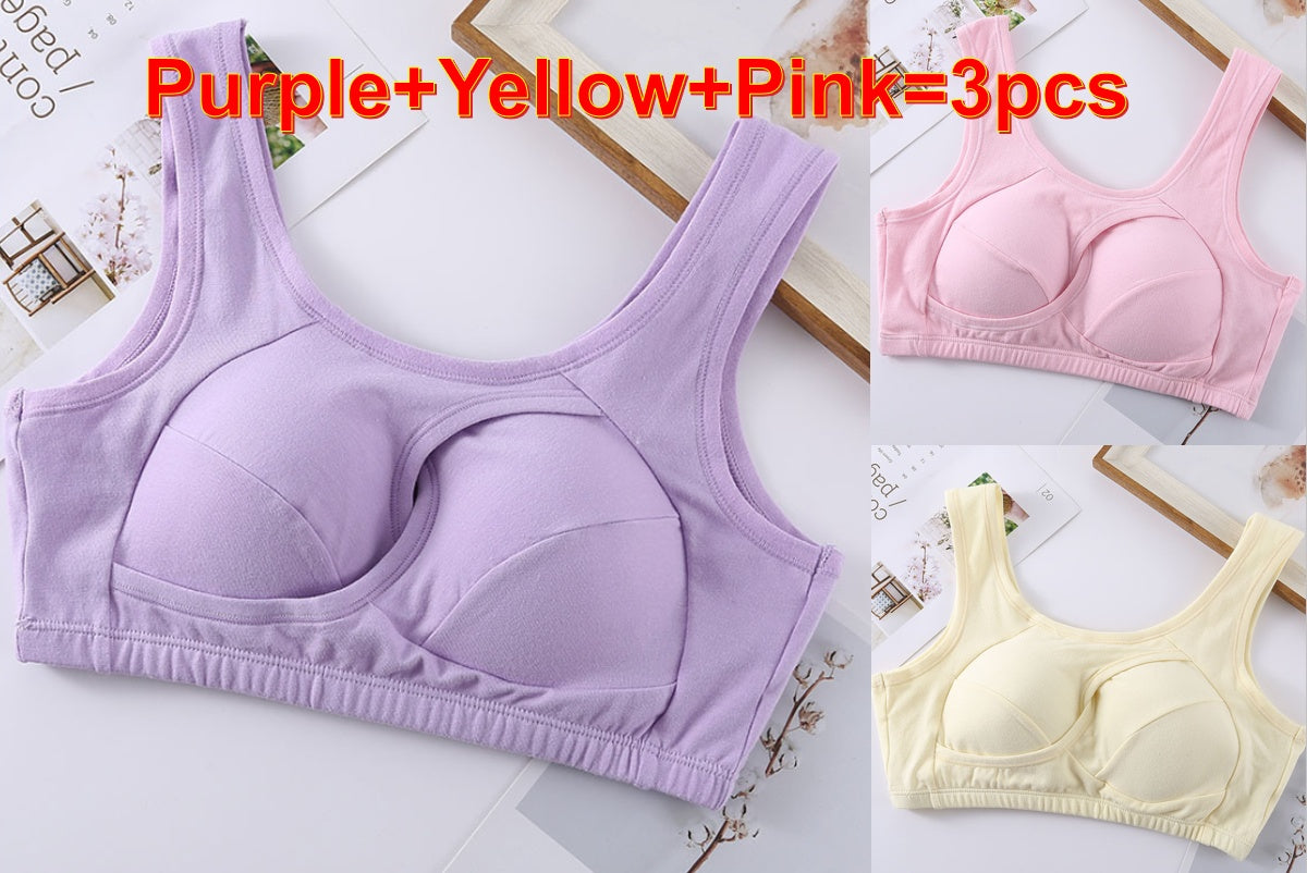 Sleep Tops No Buckles Non Wire Lingerie With Removable Padded