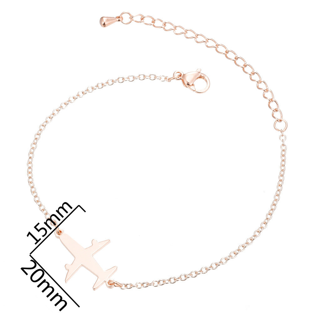 Simple Airplane Design Pendant