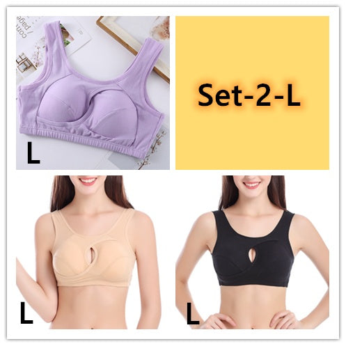Sleep Tops No Buckles Non Wire Lingerie With Removable Padded