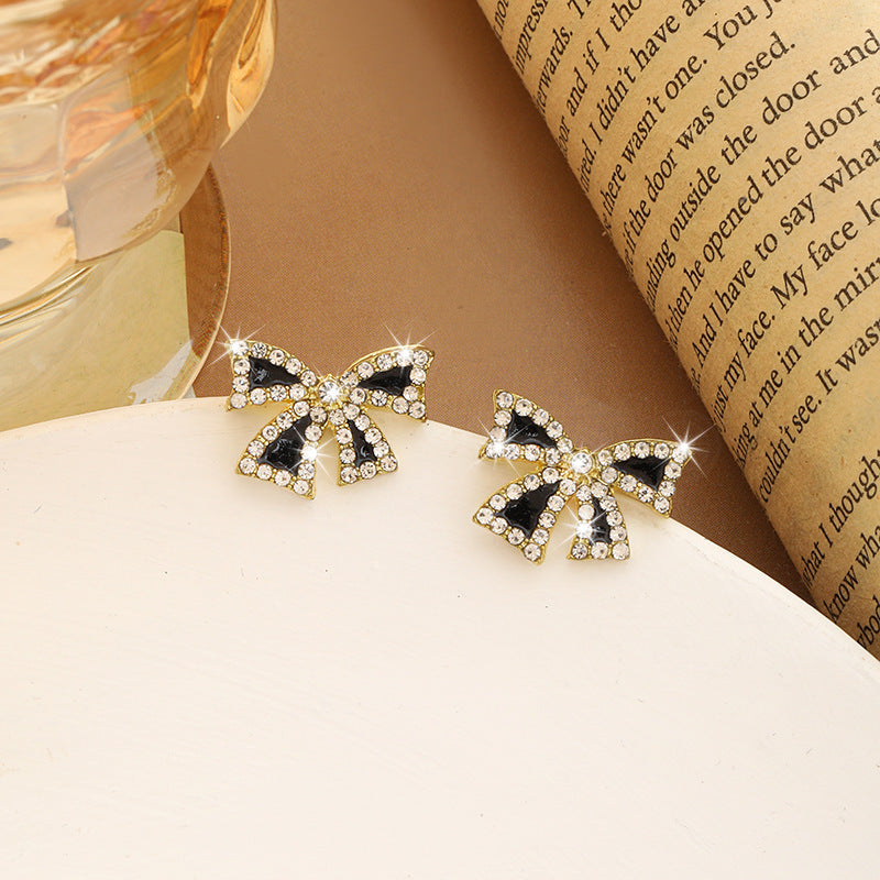 Butterfly Diamond Stud Earrings