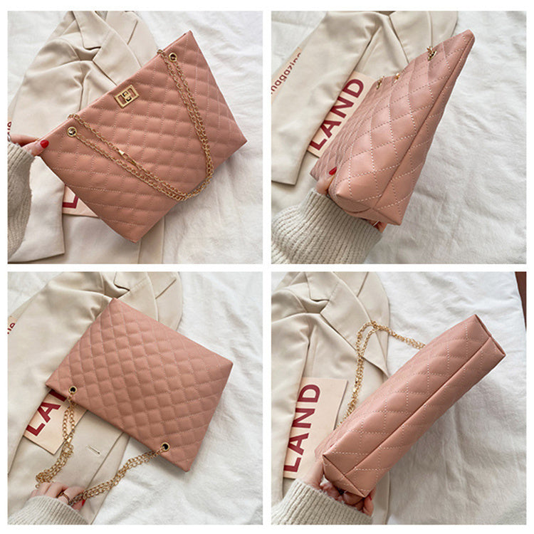 Women's Lingge Shopping Shoulder Bag