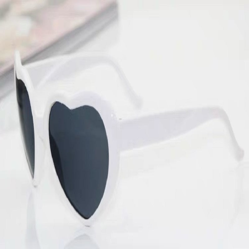 Heart Shape Special Effects Sun Glasses