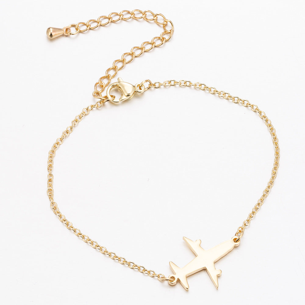 Simple Airplane Design Pendant