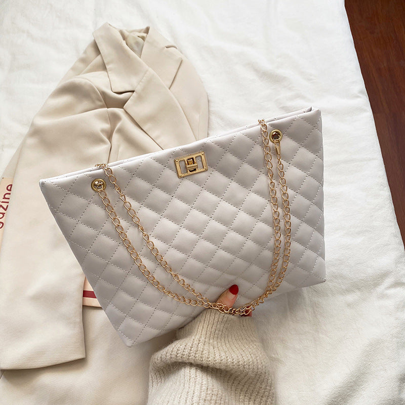 Women's Lingge Shopping Shoulder Bag