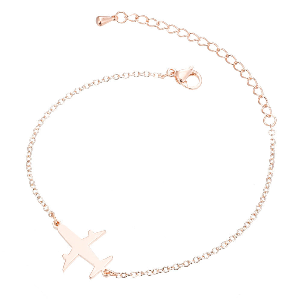 Simple Airplane Design Pendant