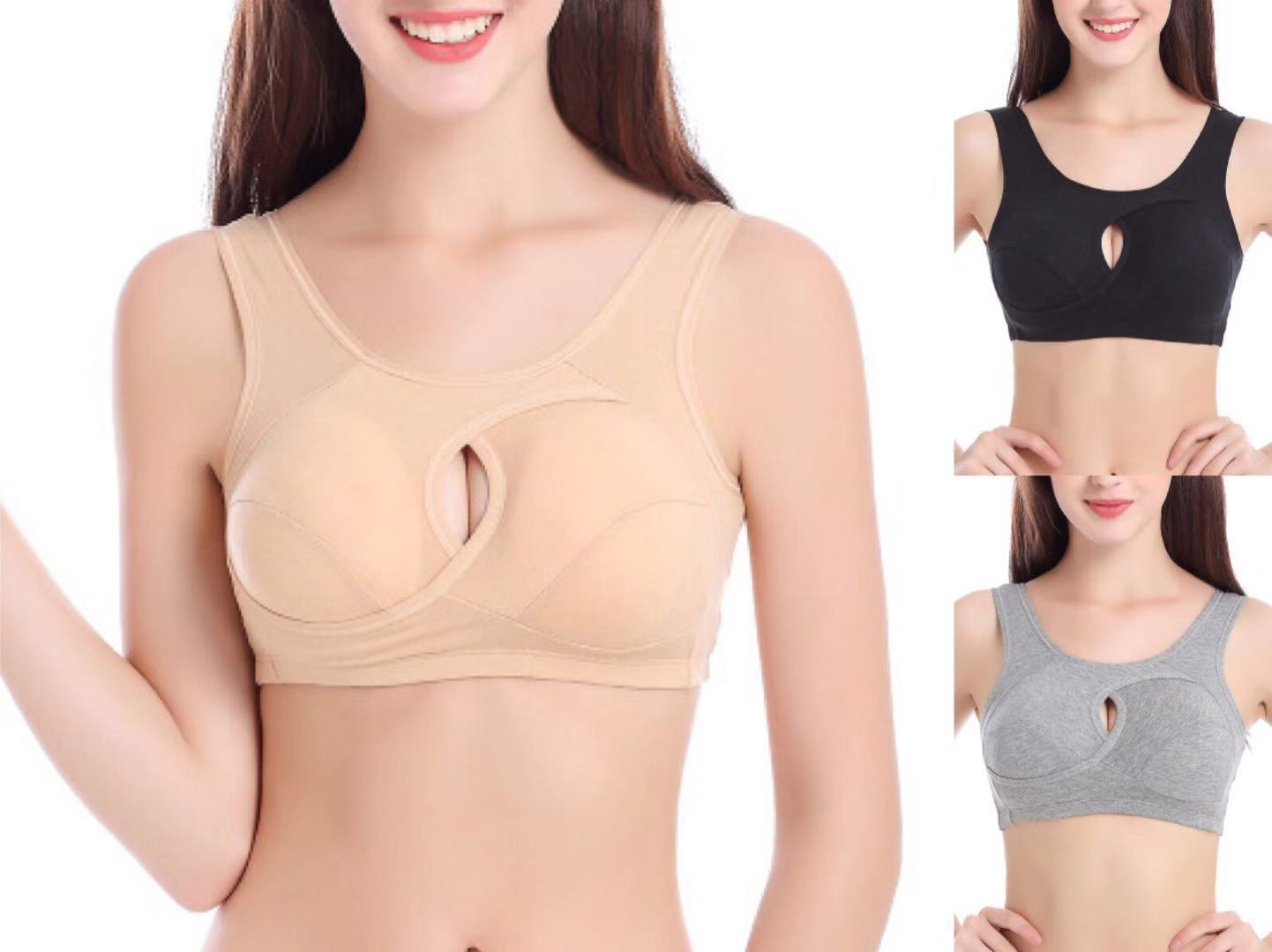 Sleep Tops No Buckles Non Wire Lingerie With Removable Padded