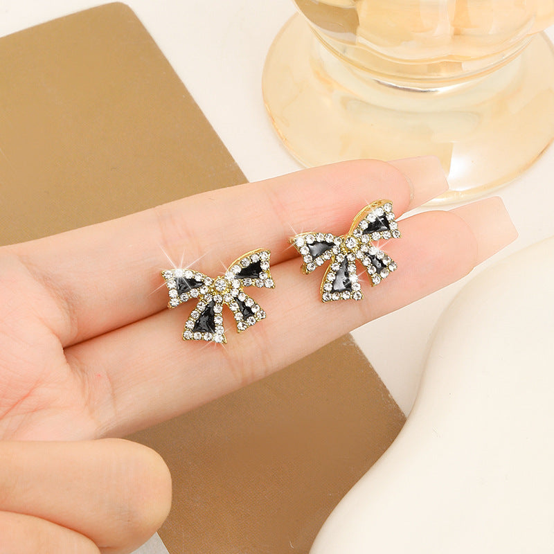 Butterfly Diamond Stud Earrings