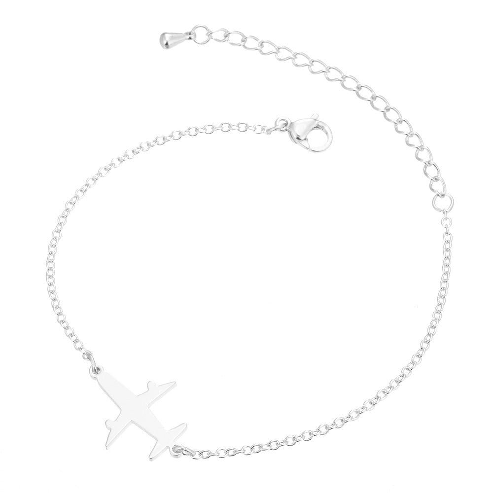 Simple Airplane Design Pendant
