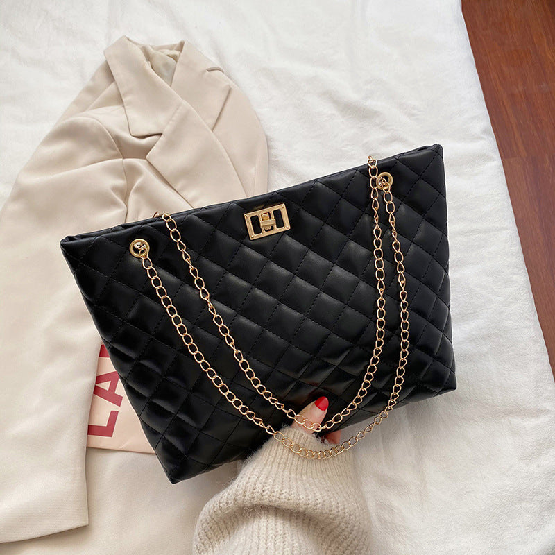 Women's Lingge Shopping Shoulder Bag