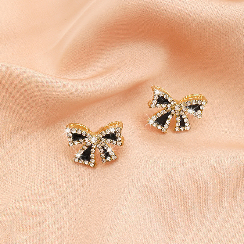 Butterfly Diamond Stud Earrings
