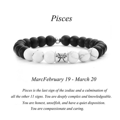 Frosted Black Agate White
