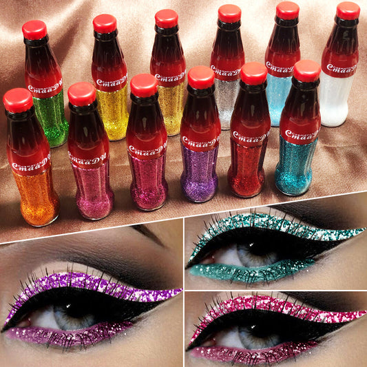 Color Eyeliner Glitter Pencil