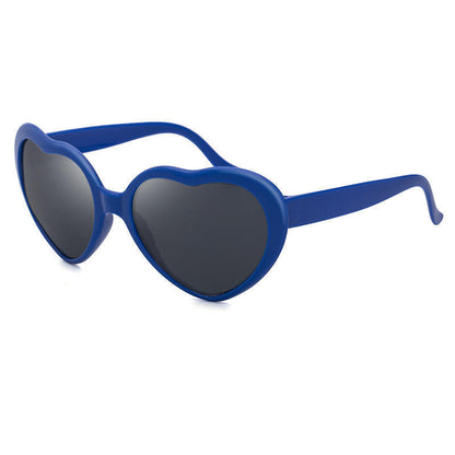 Heart Shape Special Effects Sun Glasses