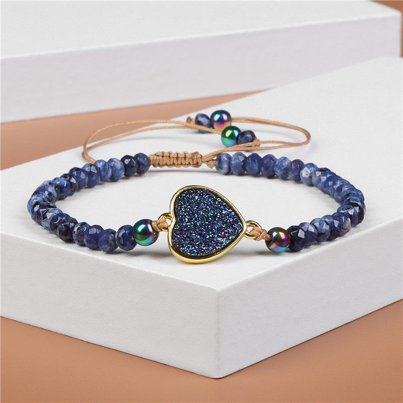 Natural Stone Woven Bracelet