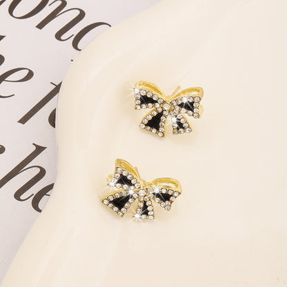 Butterfly Diamond Stud Earrings