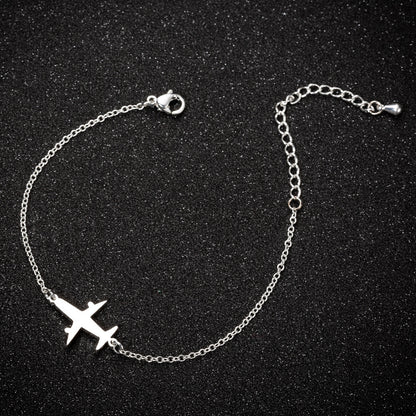 Simple Airplane Design Pendant
