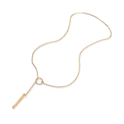 Personalized Eyelet Short Necklace For Women