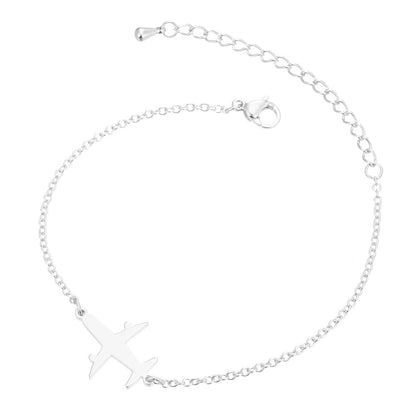 Simple Airplane Design Pendant