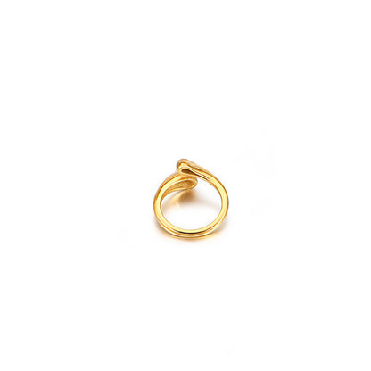 Water Drop Suit Simple Daily Fashion Necklace Earrings Bracelet Ring Suit