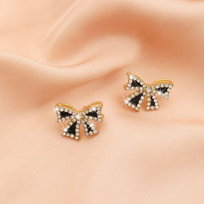Butterfly Diamond Stud Earrings